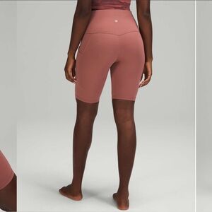 Lululemon Align High Rise Short with Pockets 8" size 2